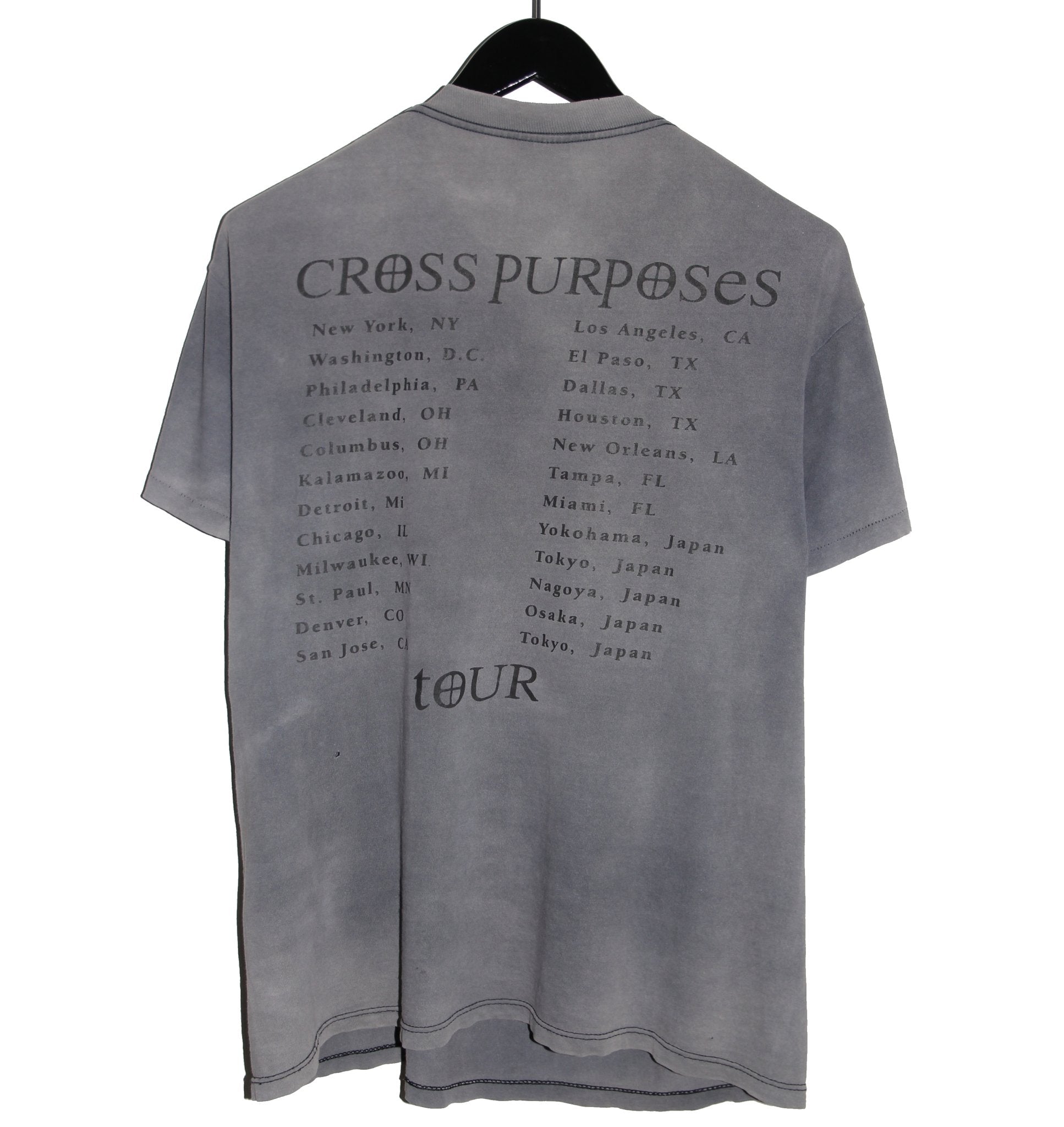 Black Sabbath 1994 Cross Purposes Tour Shirt - Faded AU