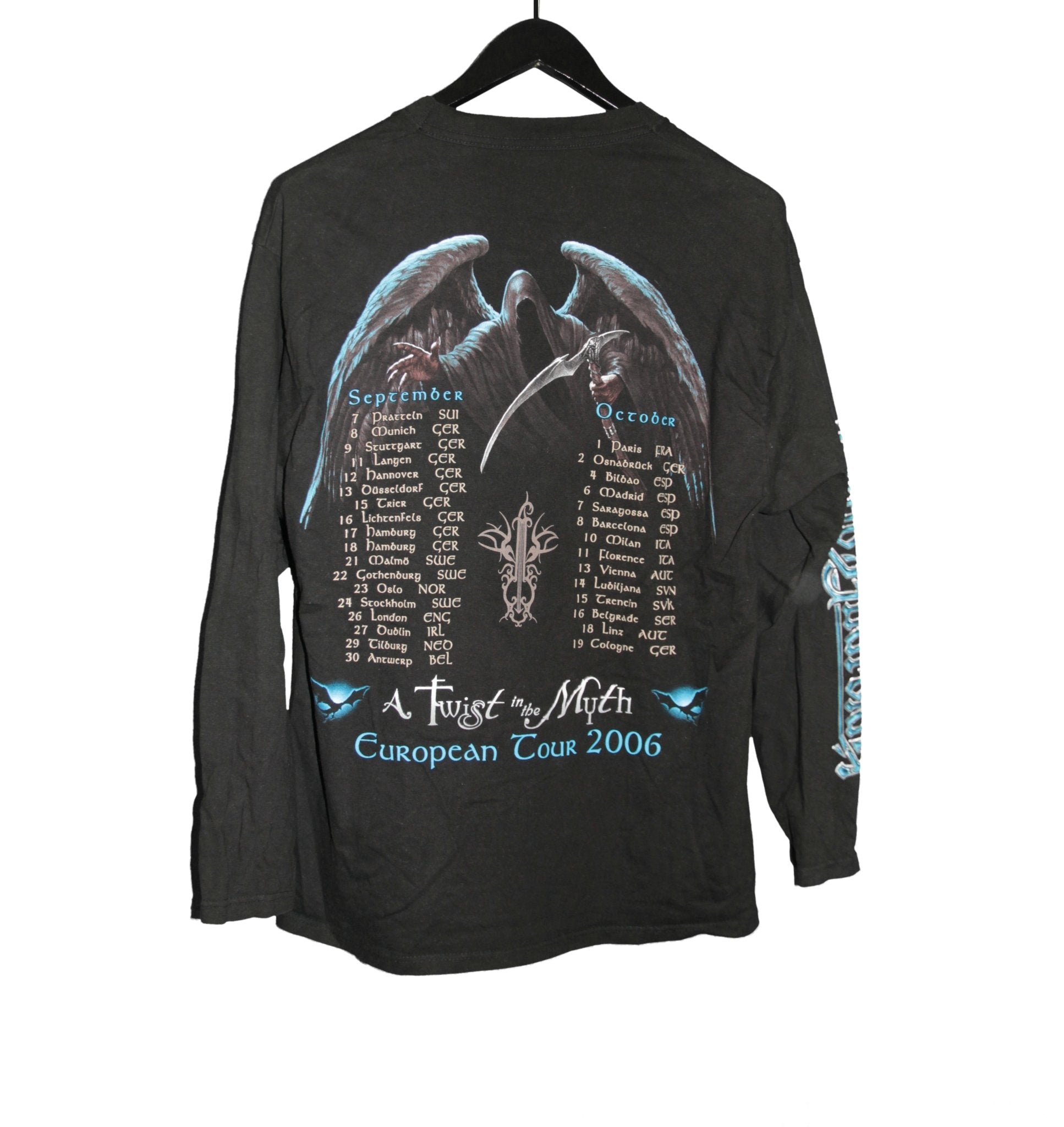 Blind Guardian A Twist In The Myth Tour Shirt - Faded AU
