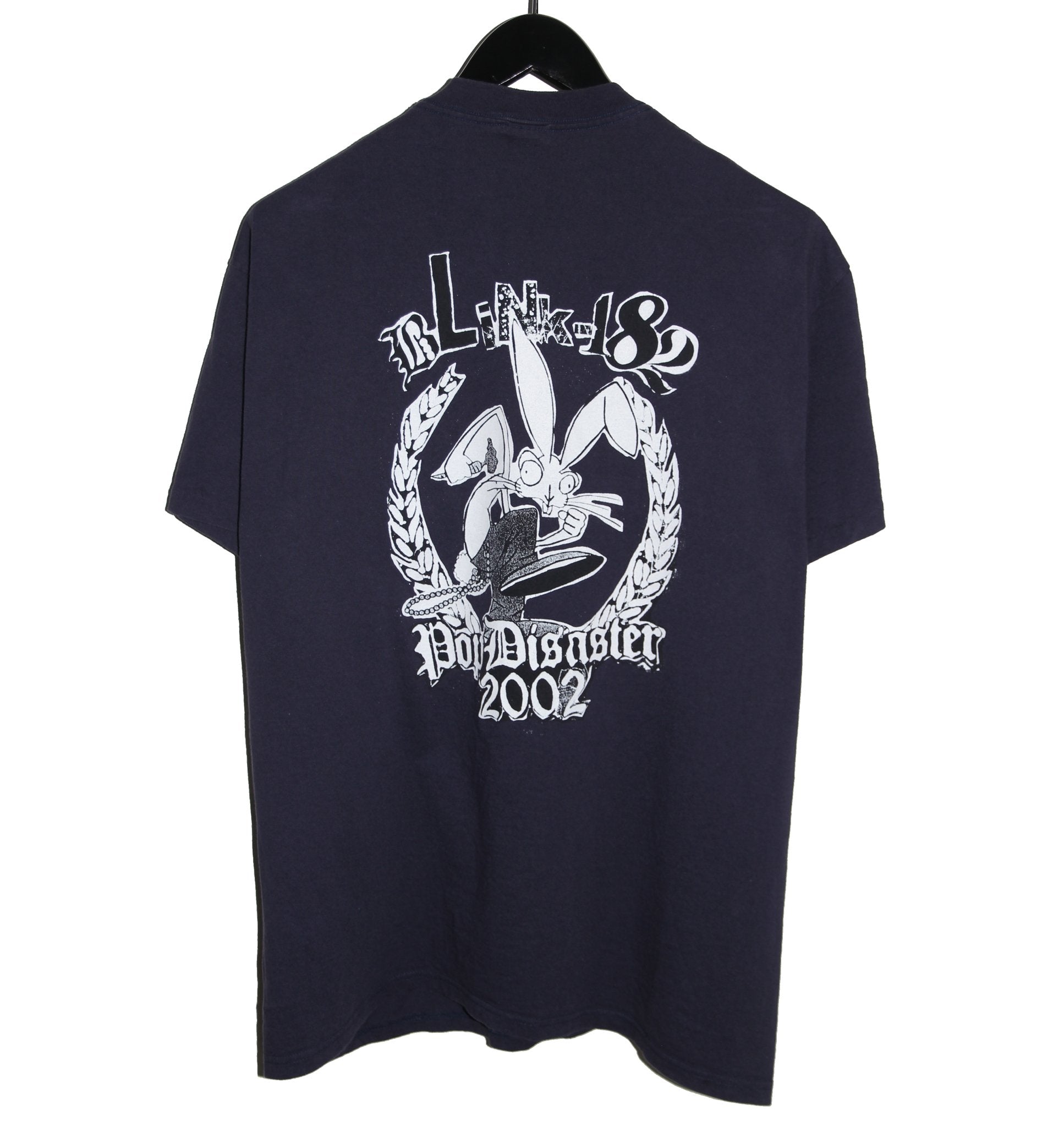 Blink - 182 2002 Pop Disaster Tour Shirt - Faded AU
