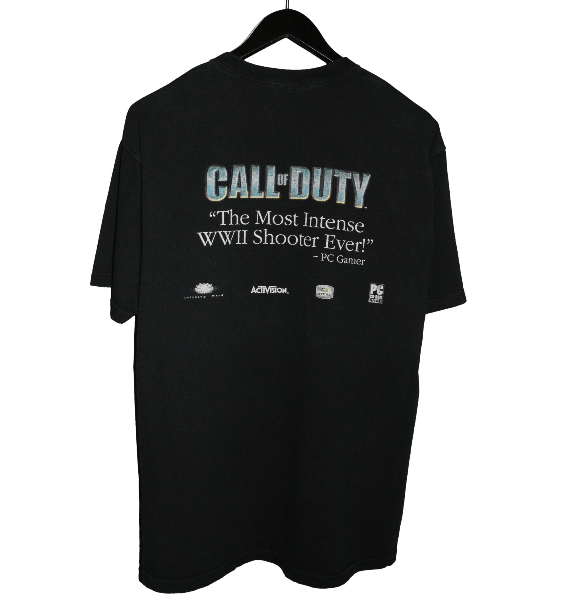Call of Duty 2003 Promo Video Game Shirt - Faded AU