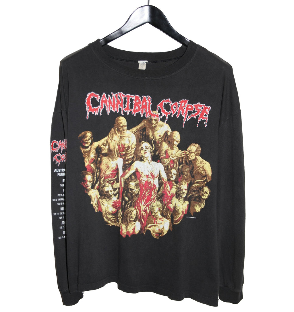 Cannibal Corpse 1994 The Bleeding Album Long Sleeve - Faded AU