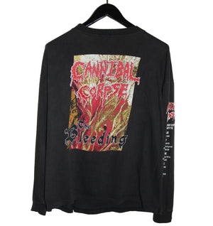 Cannibal Corpse 1994 The Bleeding Album Long Sleeve - Faded AU