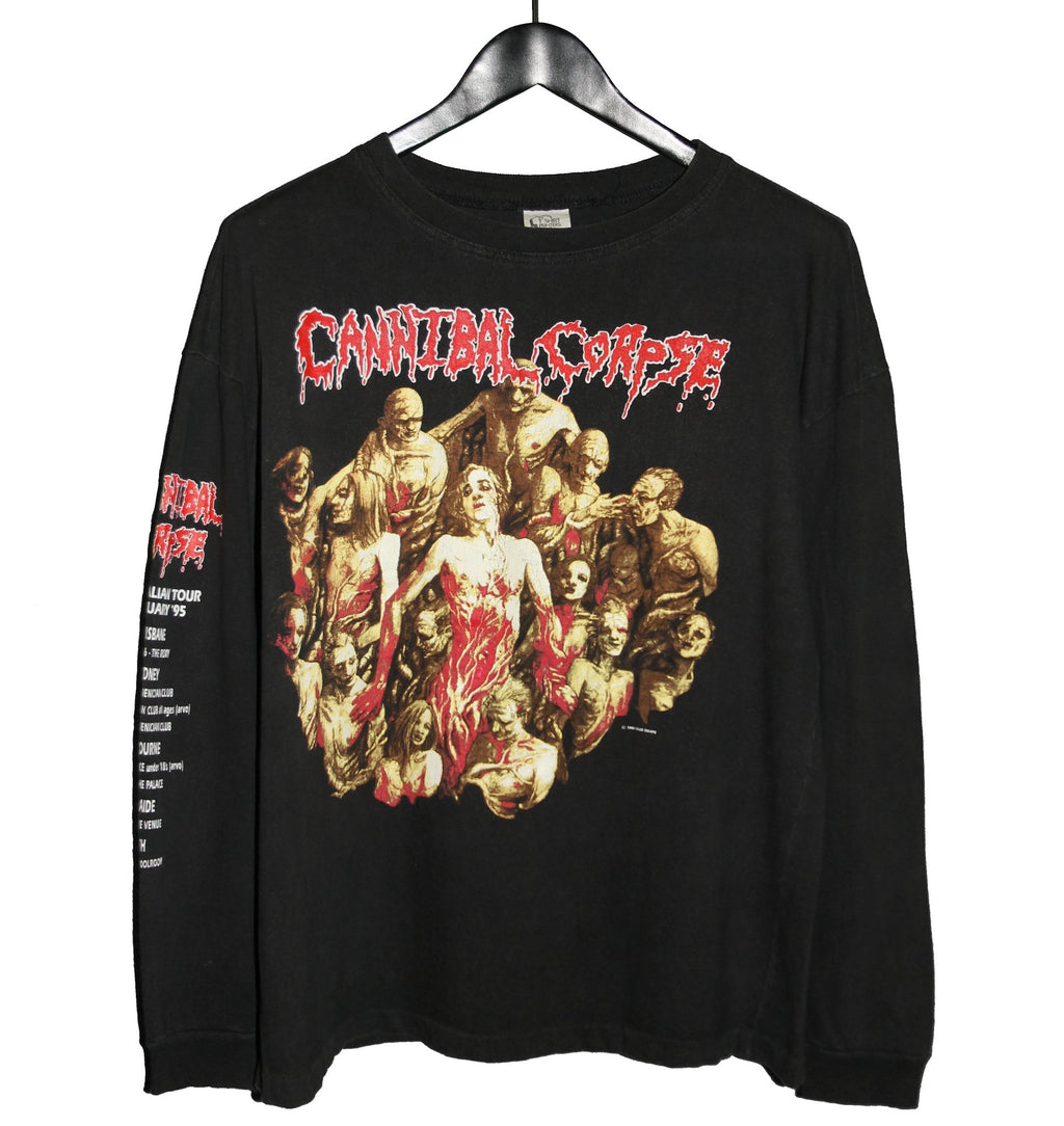 Cannibal Corpse 1994 The Bleeding Album Long Sleeve - Faded AU