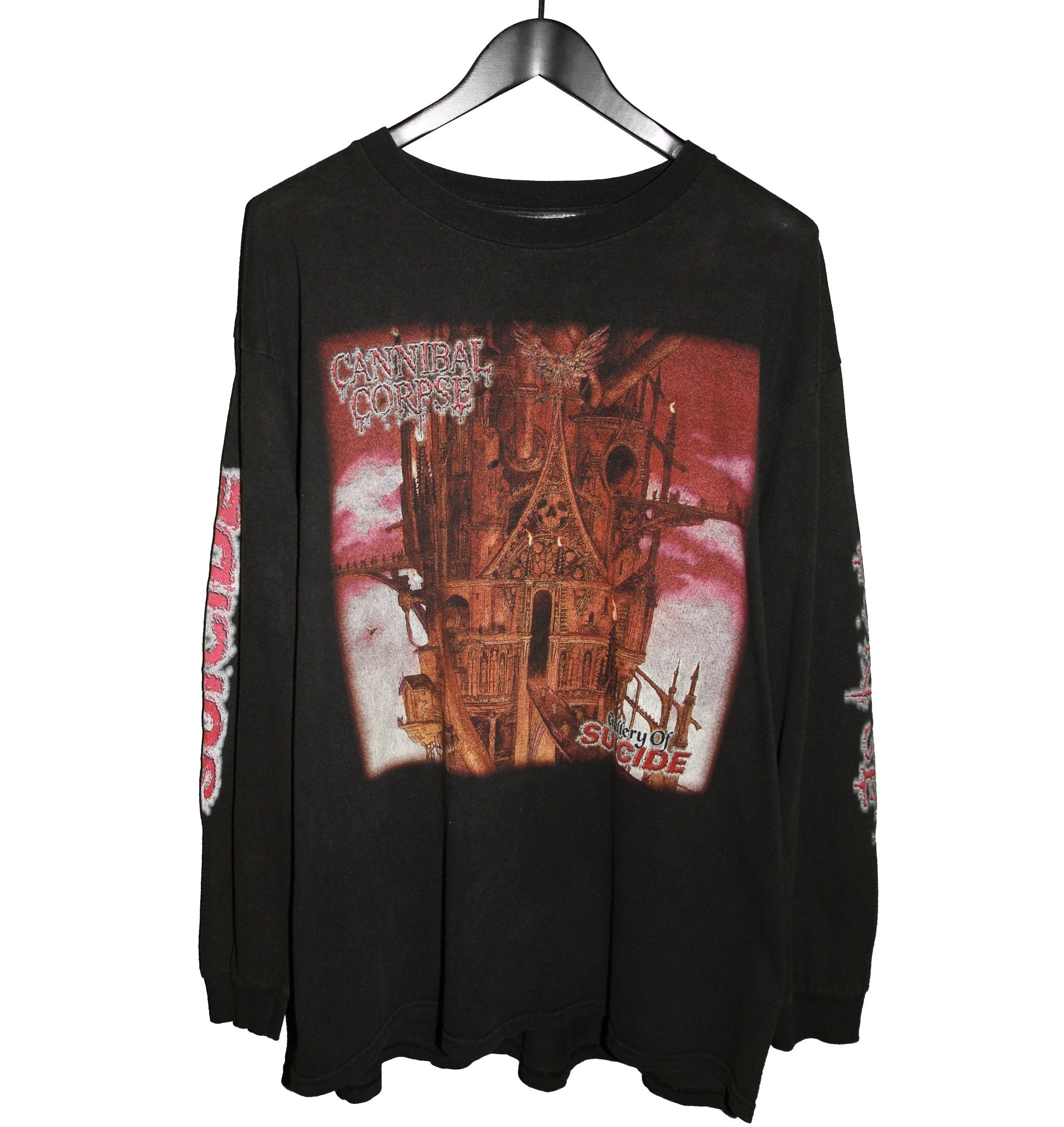 Cannibal Corpse 1998 Gallery of Suicide Longsleeve - Faded AU