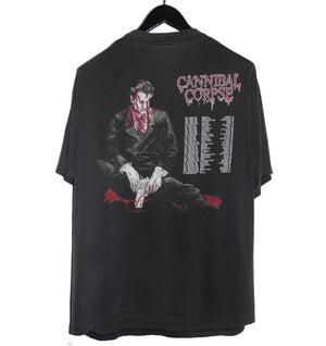 Cannibal Corpse 1998 Gallery of Suicide Tour Shirt - Faded AU