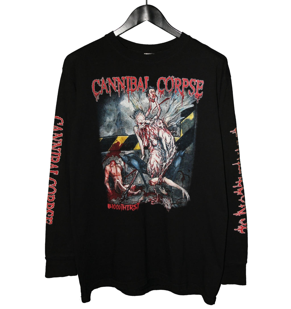 Cannibal Corpse 1999 Bloodthirsty Album Longsleeve - Faded AU
