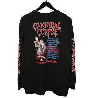 Cannibal Corpse 1999 Bloodthirsty Album Longsleeve - Faded AU