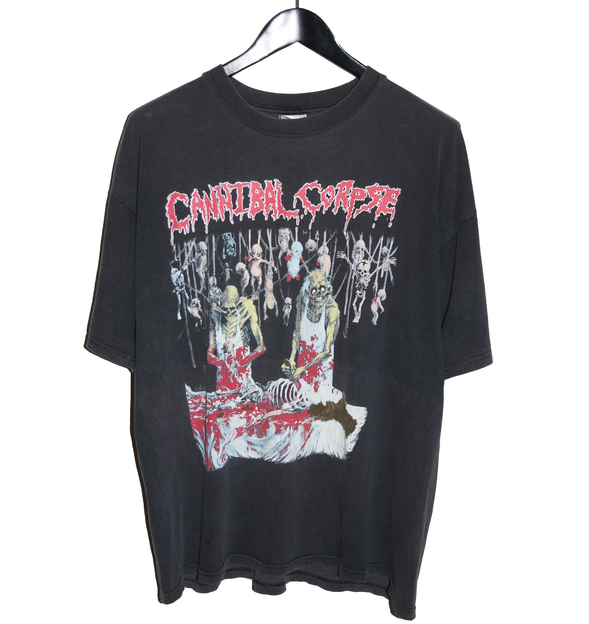 Cannibal Corpse 90’s Butchered at Birth Album Shirt - Faded AU