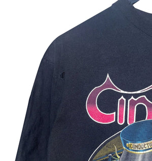 Cinderella 1991 Heartbreak Station Tour Shirt - Faded AU