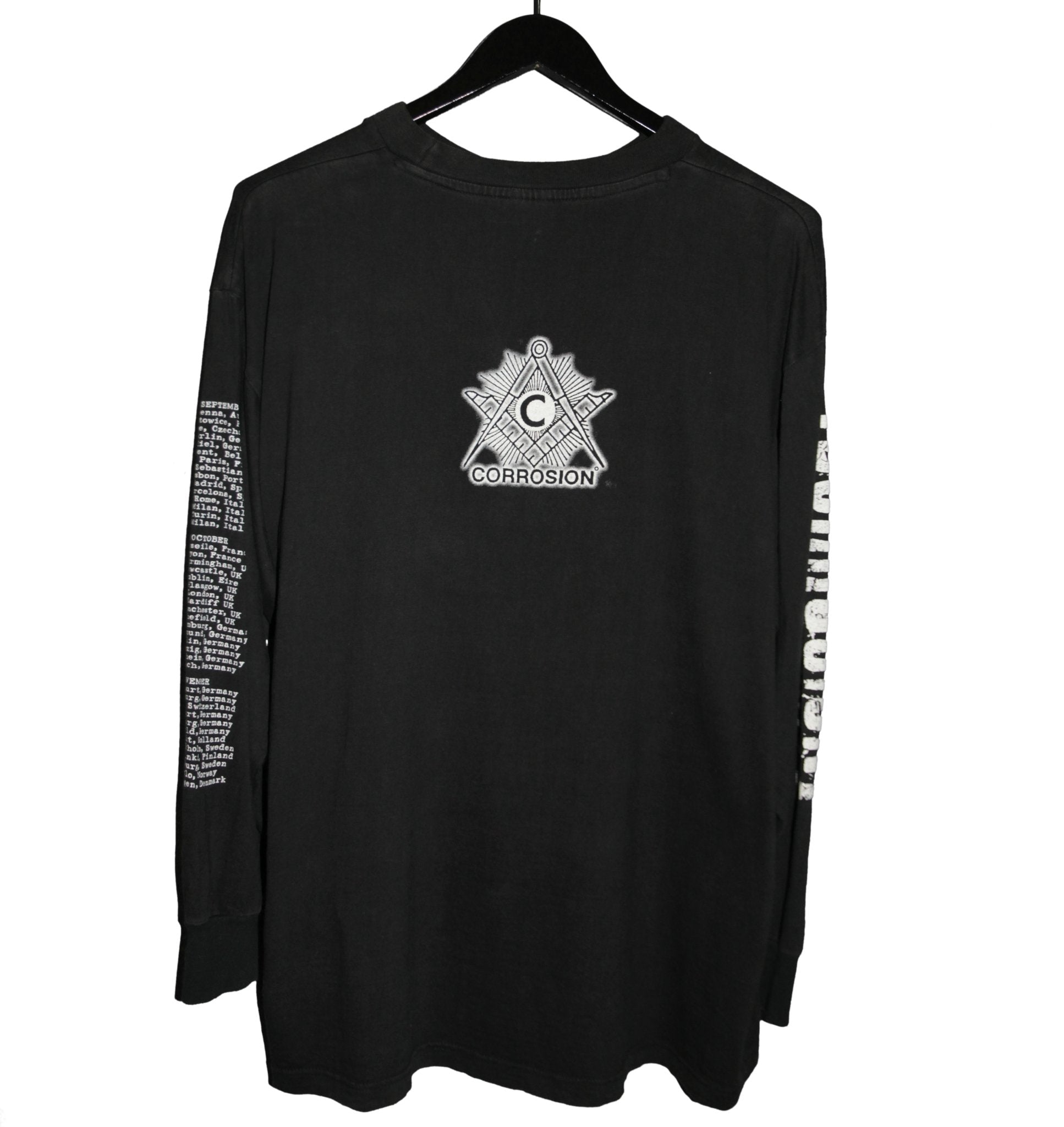 Corrosion of Conformity 1996 European Tour Shirt - Faded AU