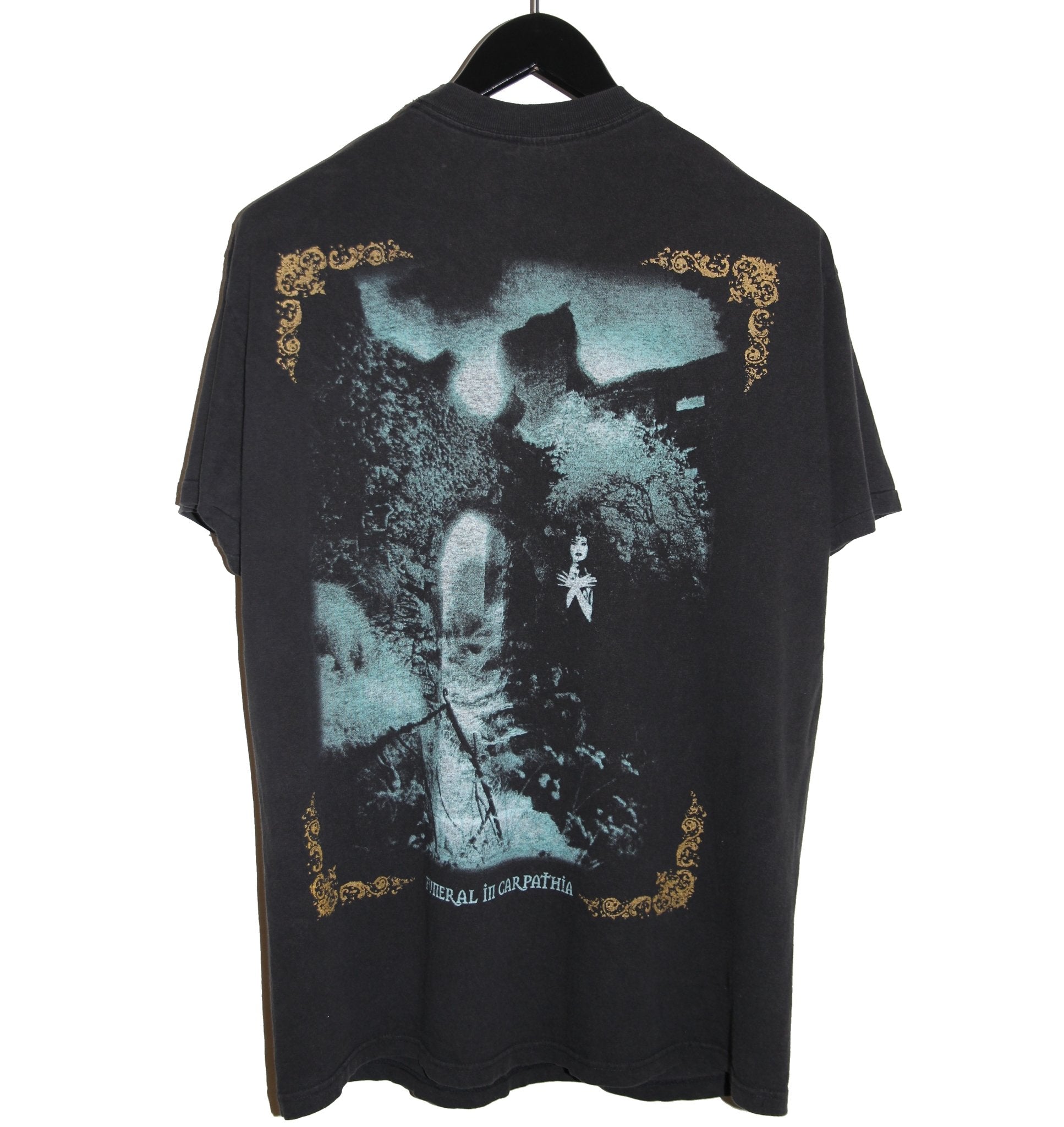 Cradle of Filth 1996 Funeral in Carpathia Shirt - Faded AU