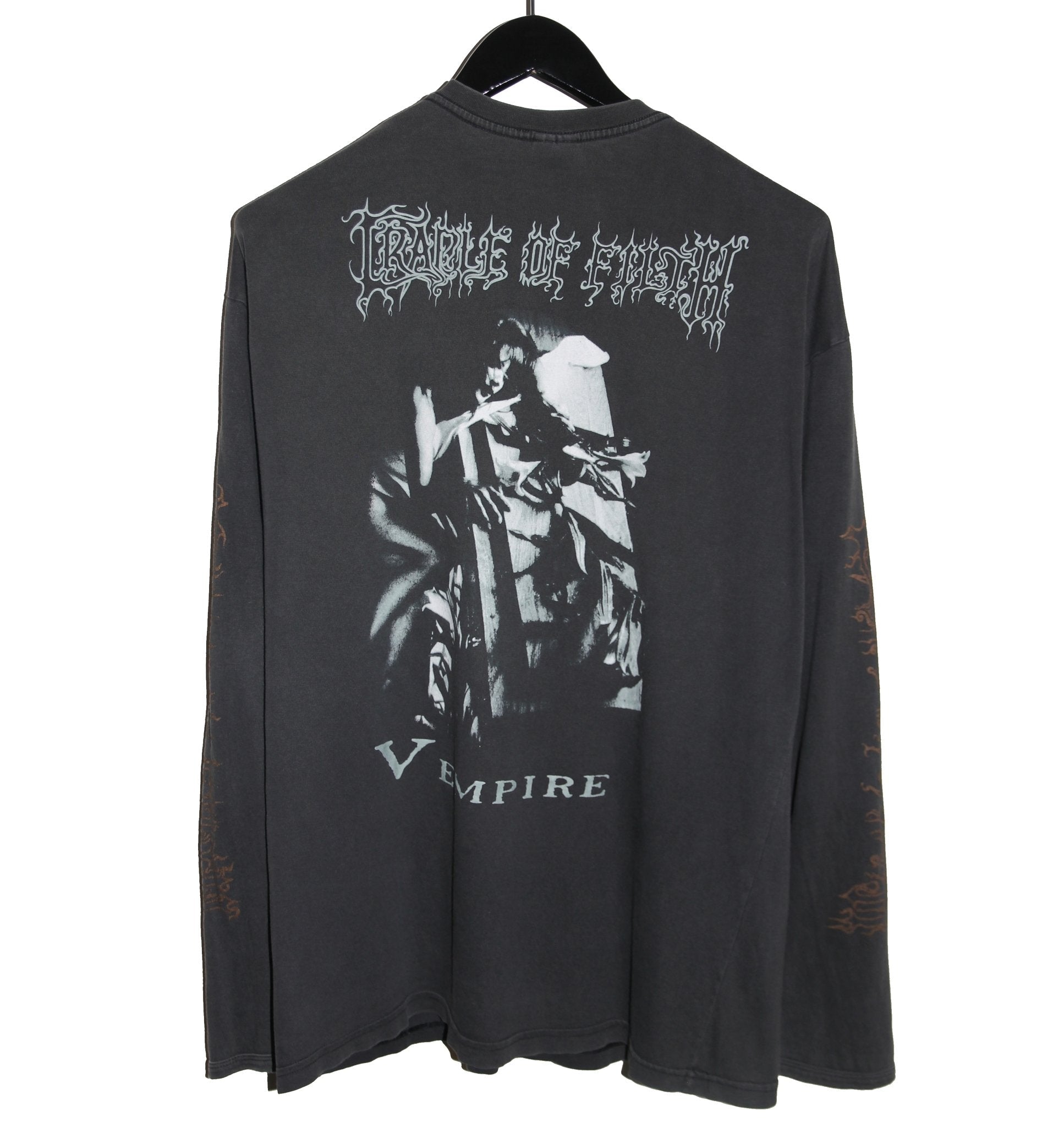 Cradle of Filth 1996 Vempire Bootleg Long Sleeve - Faded AU