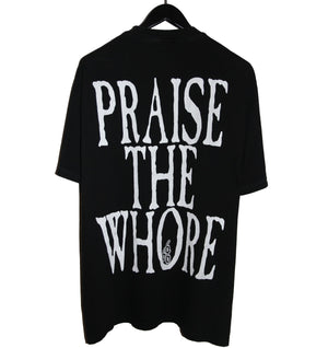Cradle of Filth 1998 Praise The Whore Shirt - Faded AU