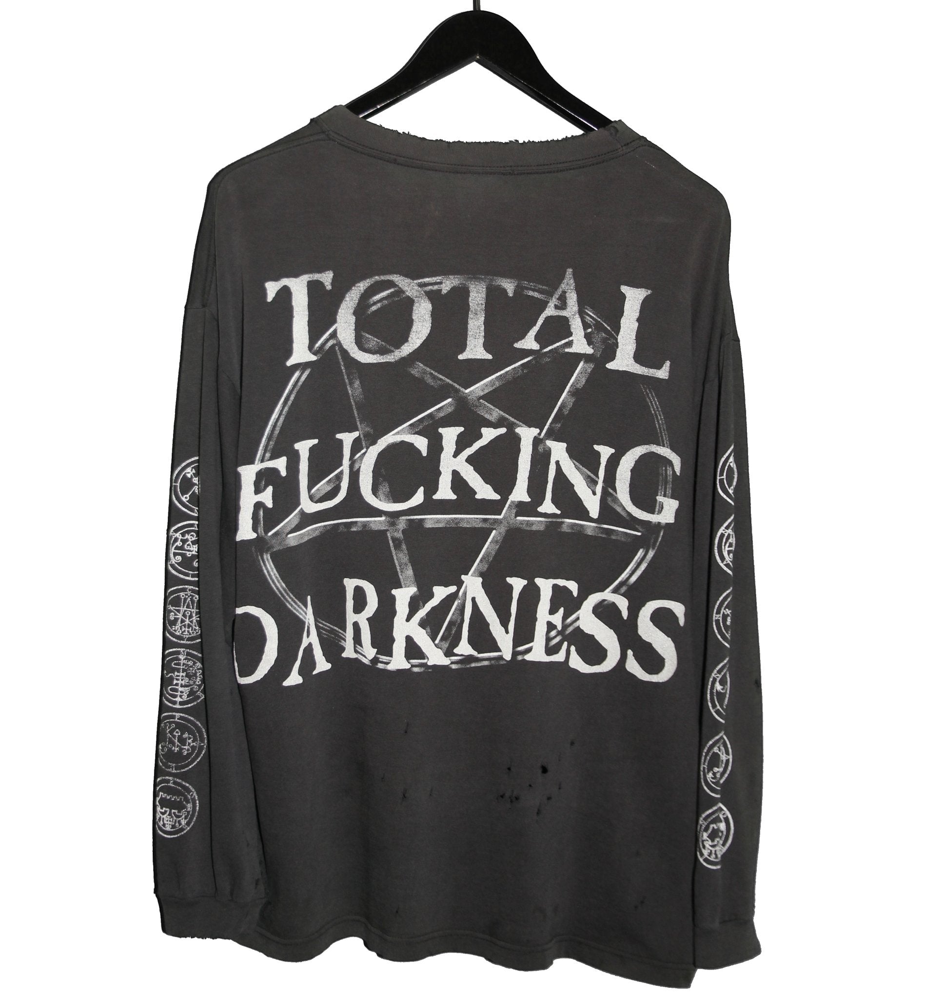 Cradle of Filth 2000 Total Fucking Darkness Long Sleeve - Faded AU
