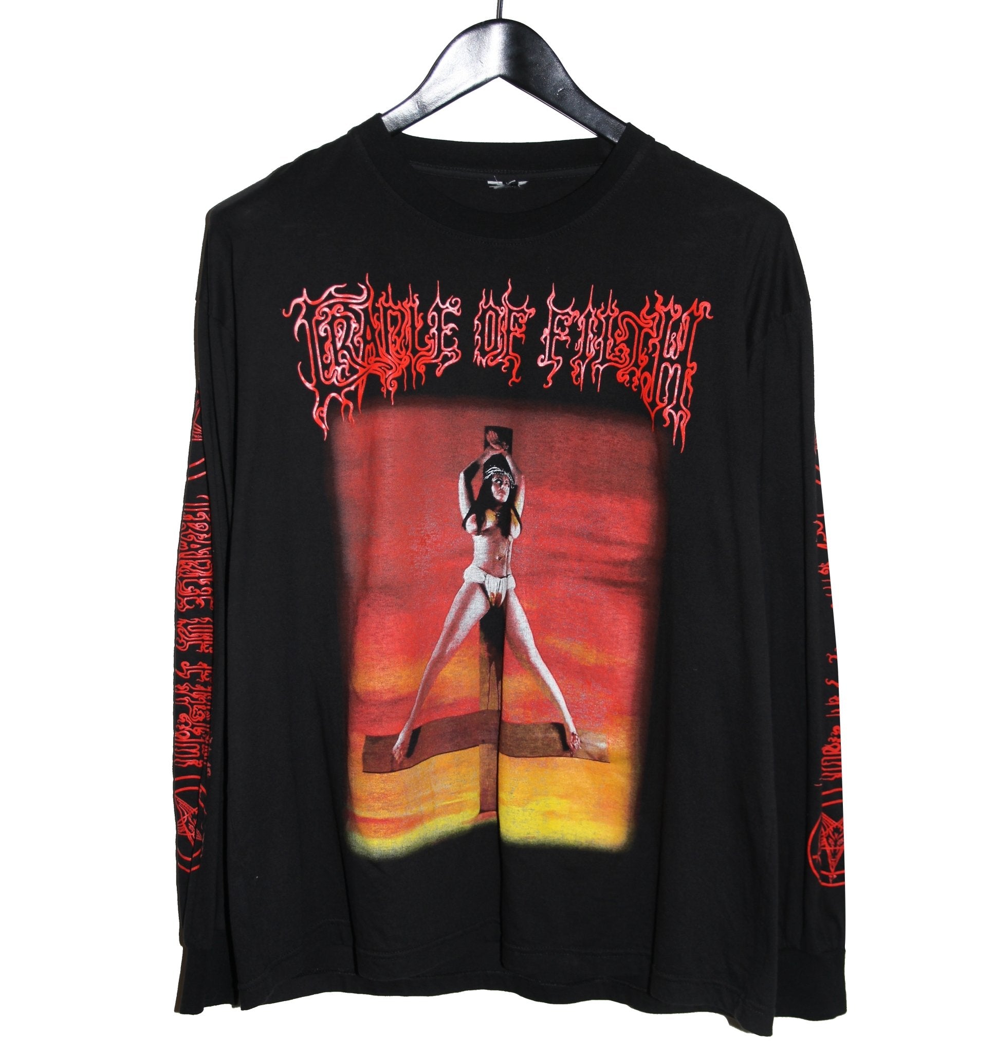 Cradle of Filth 90's Desire Me Like Satan Long Sleeve - Faded AU