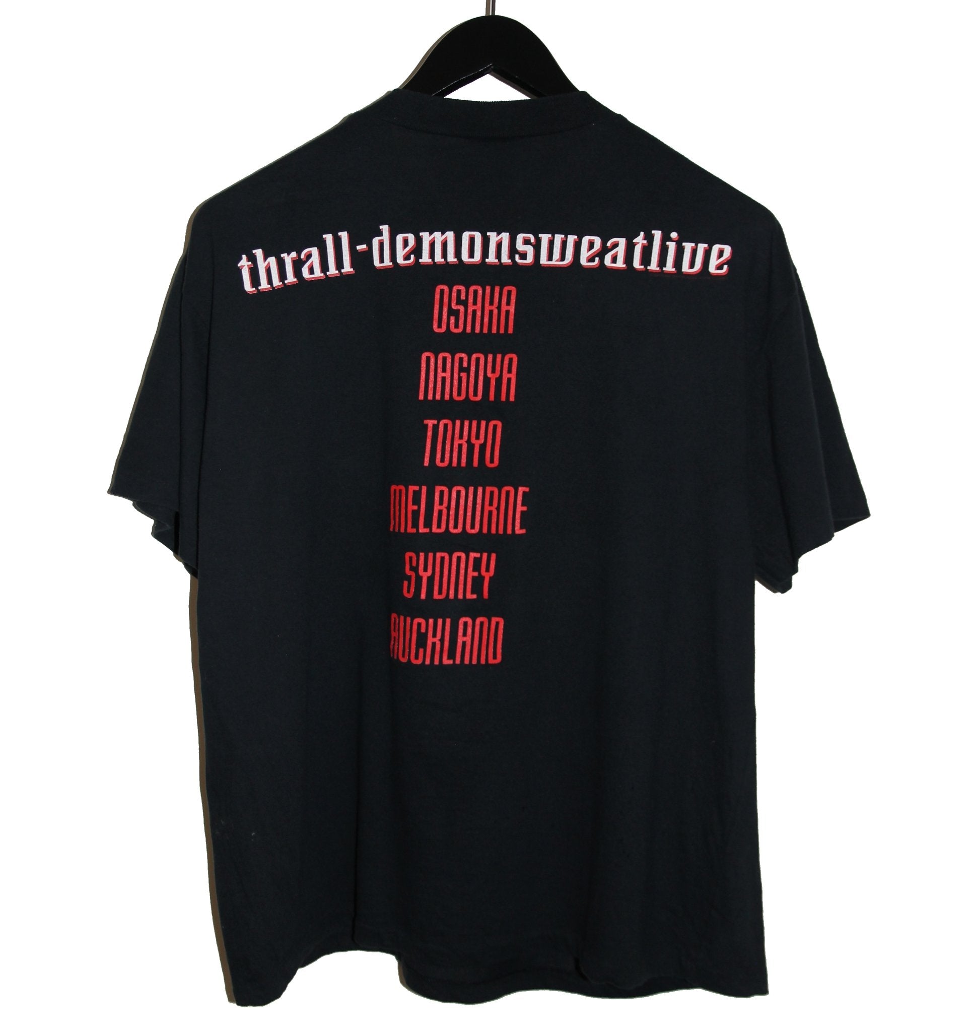 Danzig 1993 Thrall-Demonsweatlive Tour Shirt - Faded AU