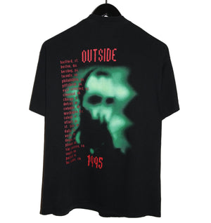 David Bowie 1995 Outside Tour Shirt - Faded AU