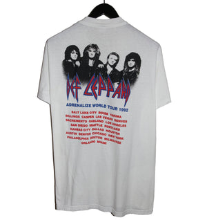 Def Leppard 1992 Adrenalize Tour Shirt - Faded AU
