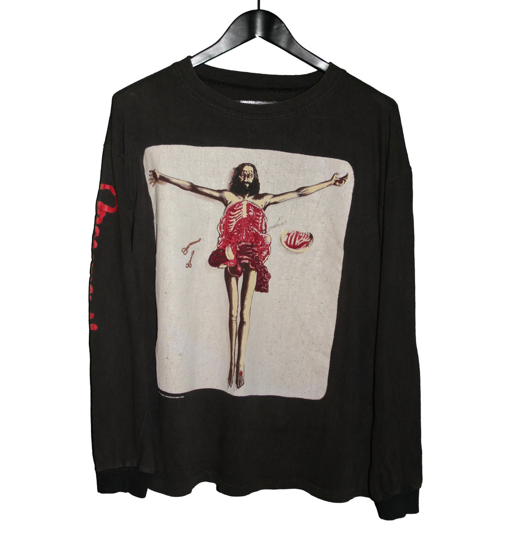Deicide 1995 Once Upon The Cross Album Longsleeve - Faded AU