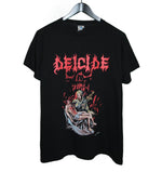 Deicide 1998 When Satan Lives Album Shirt - Faded AU