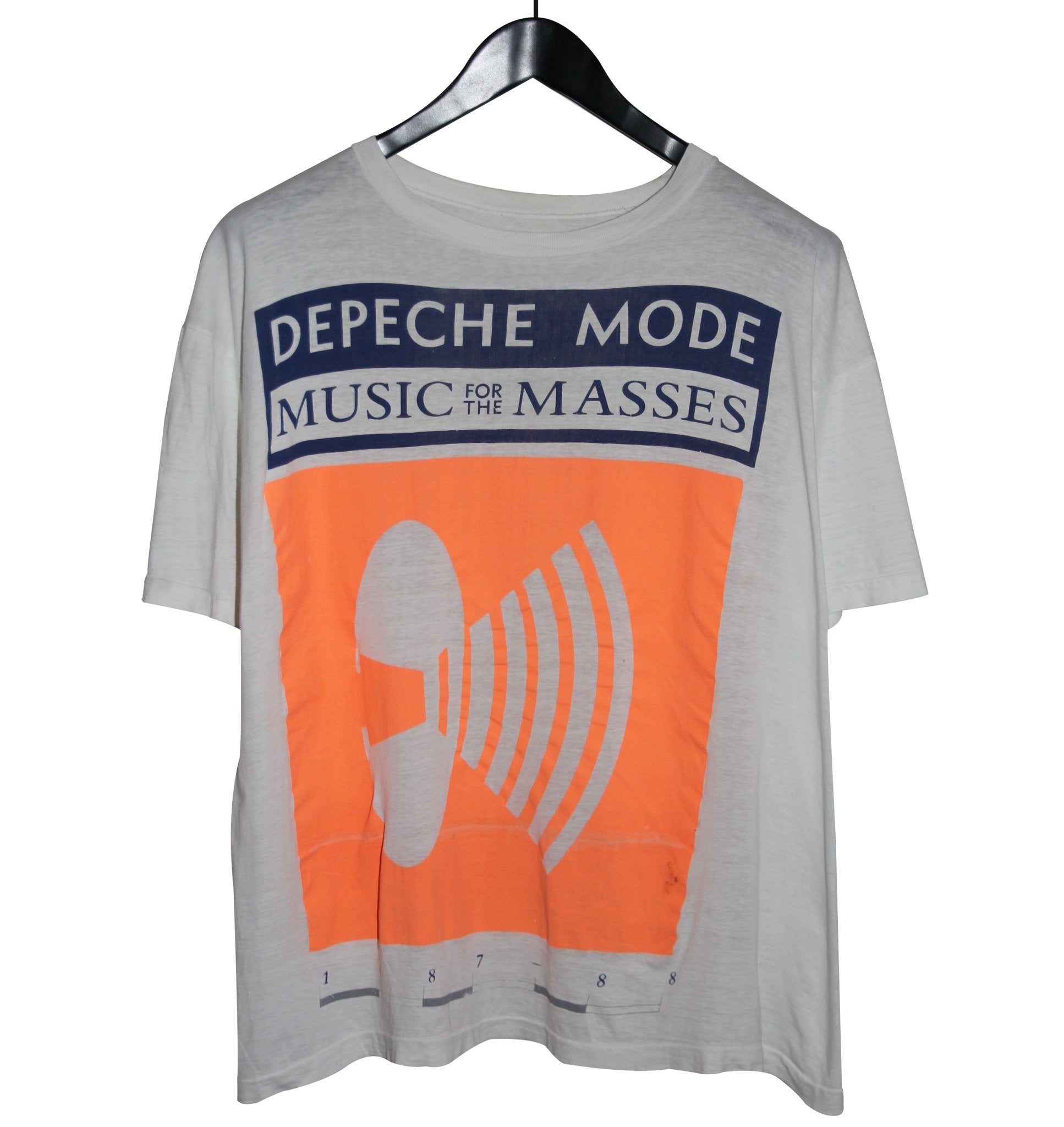 Depeche Mode 1988 Music for the Masses Album Shirt - Faded AU