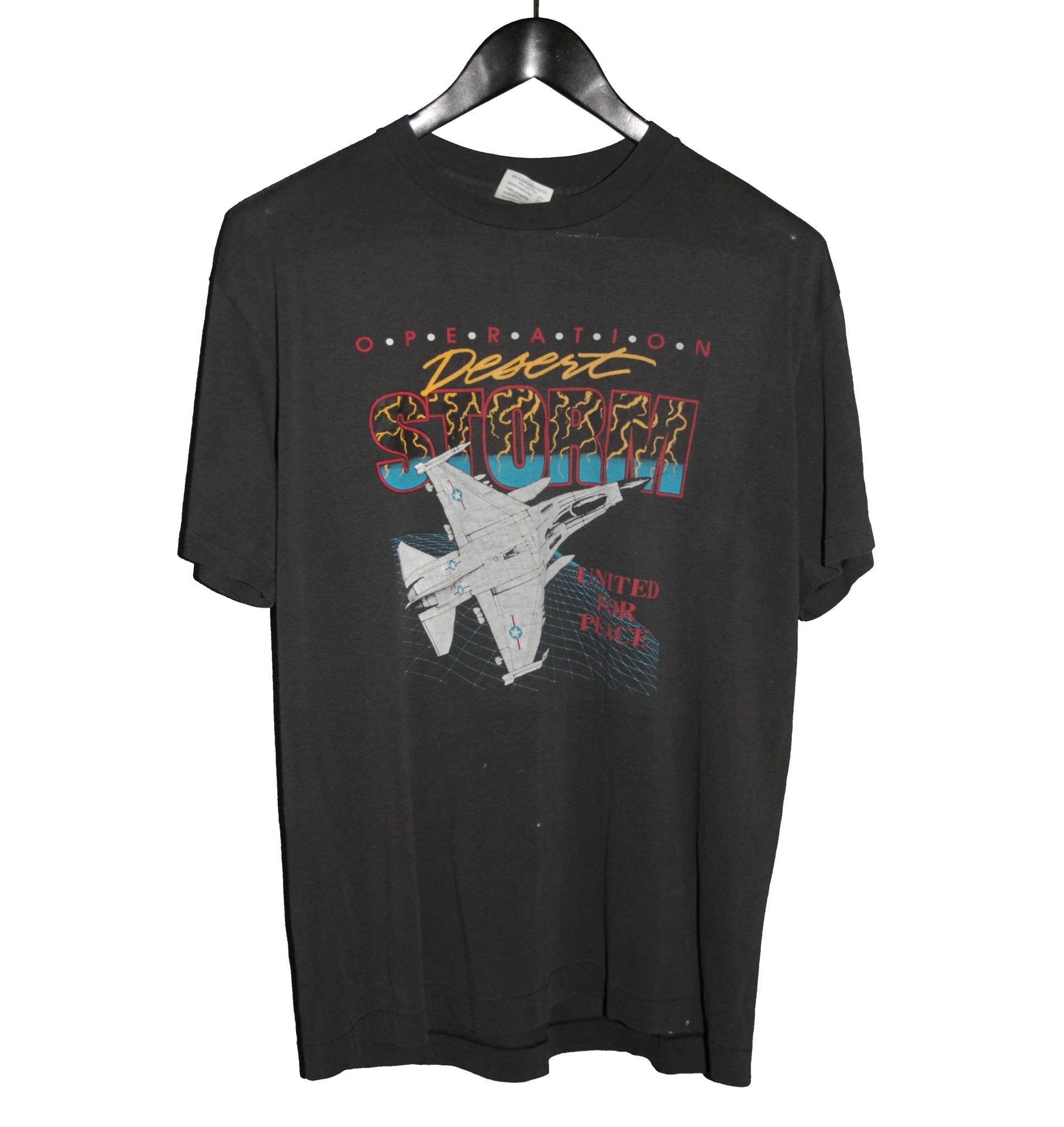 Desert Storm 90's United For Peace Shirt - Faded AU