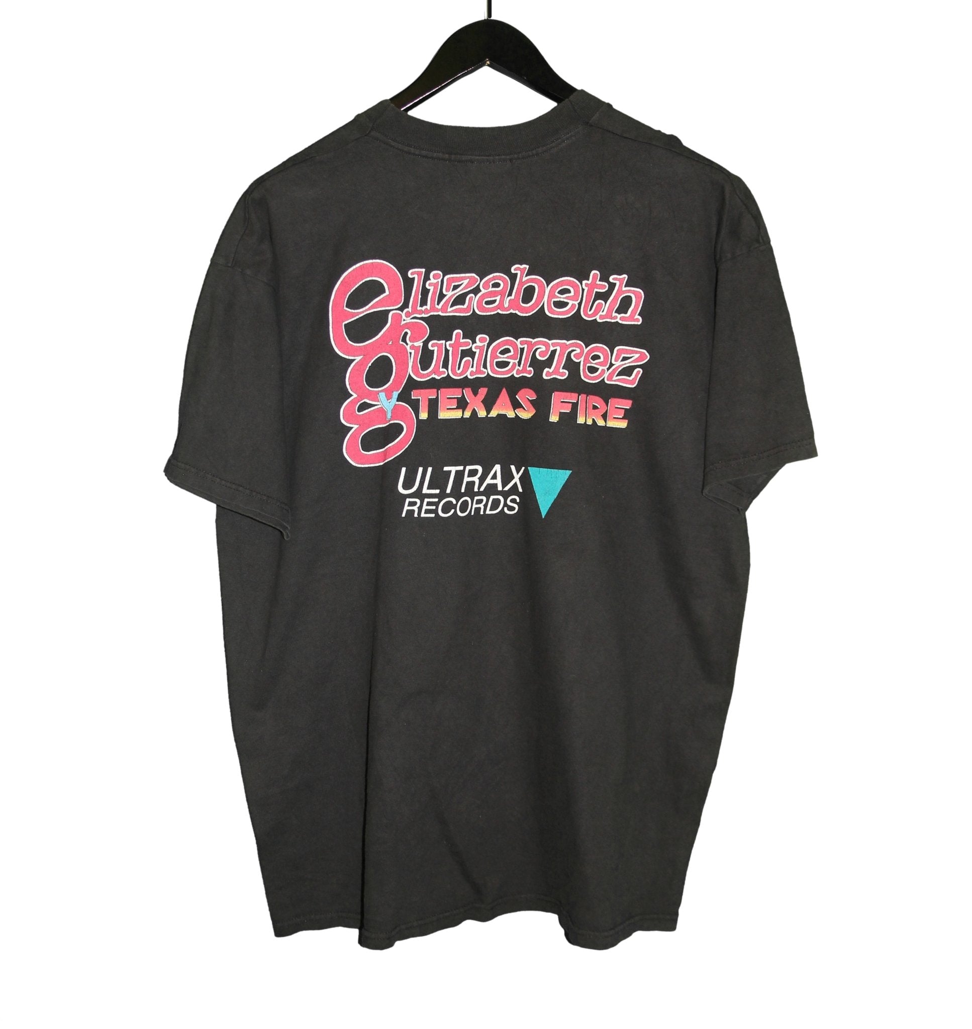 Elizabeth Gutierrez 1998 Texas Fire Shirt - Faded AU