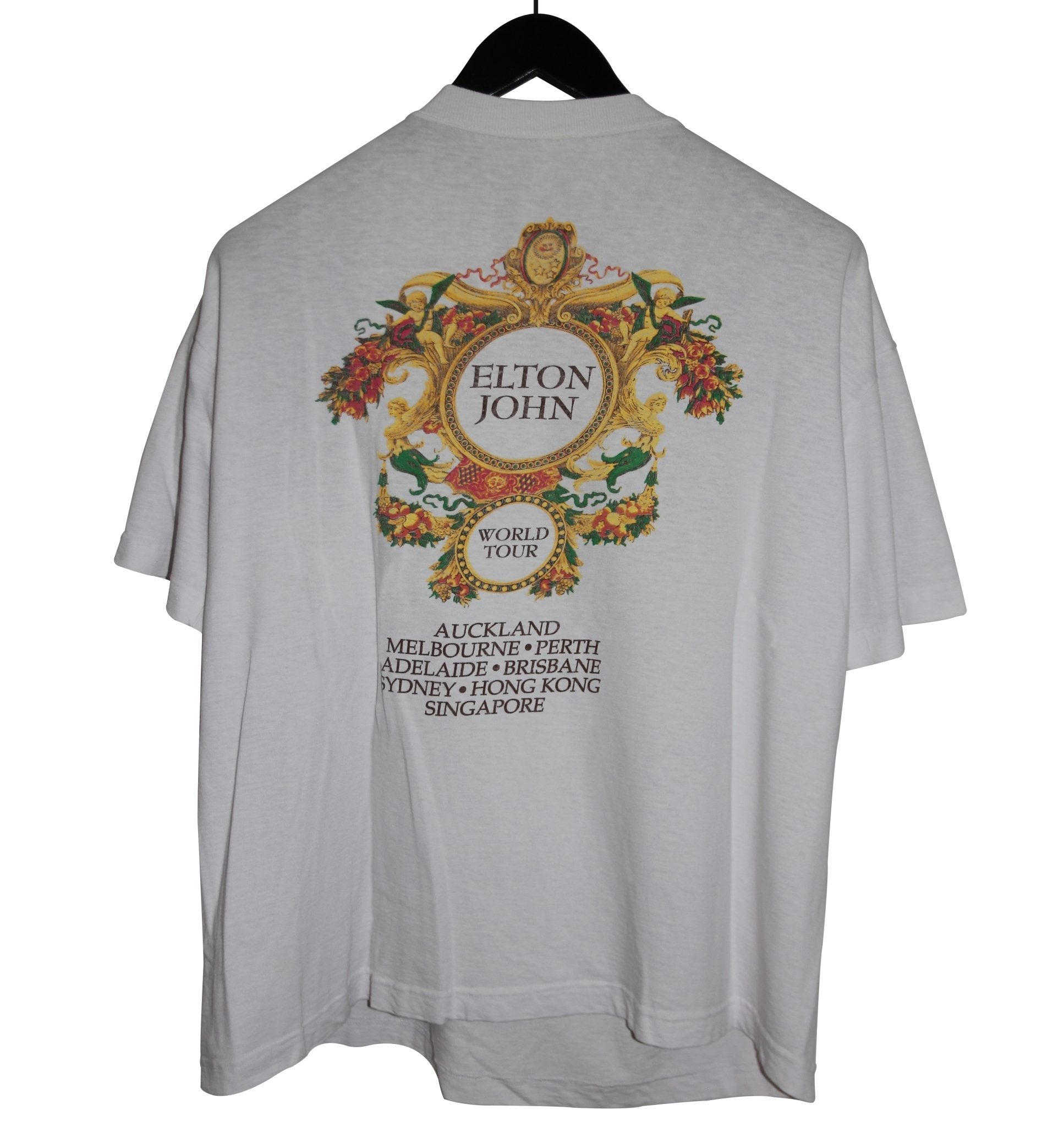 Elton John 1992 The One Tour Shirt - Faded AU