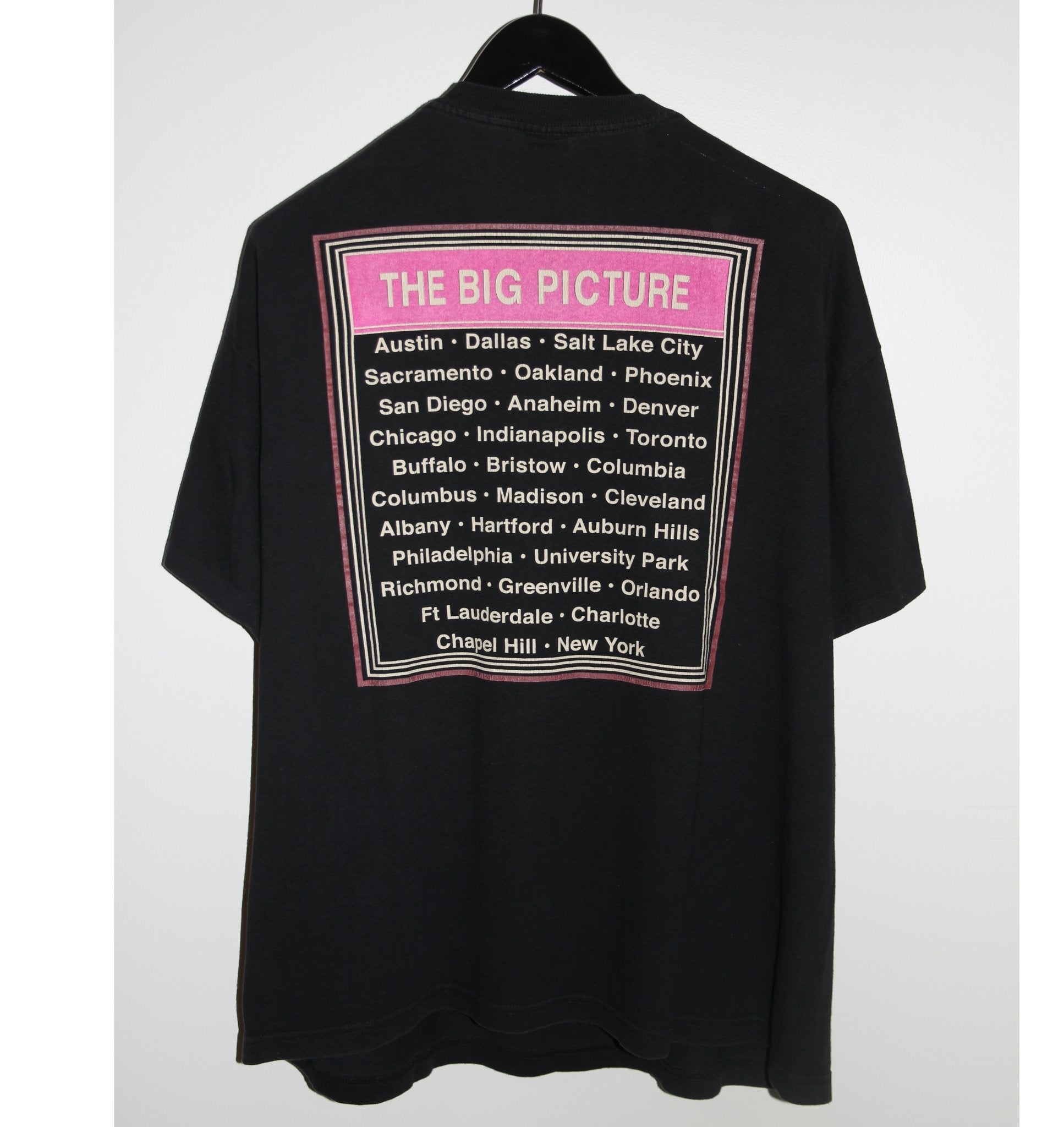 Elton John 1997 The Big Picture Tour Shirt - Faded AU