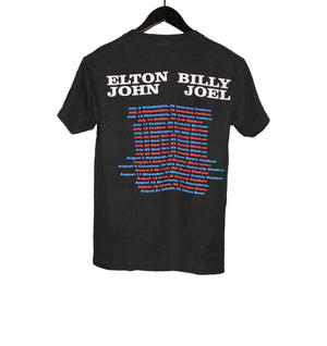 Elton John & Billy Joel 1994 Face To Face Tour Shirt - Faded AU