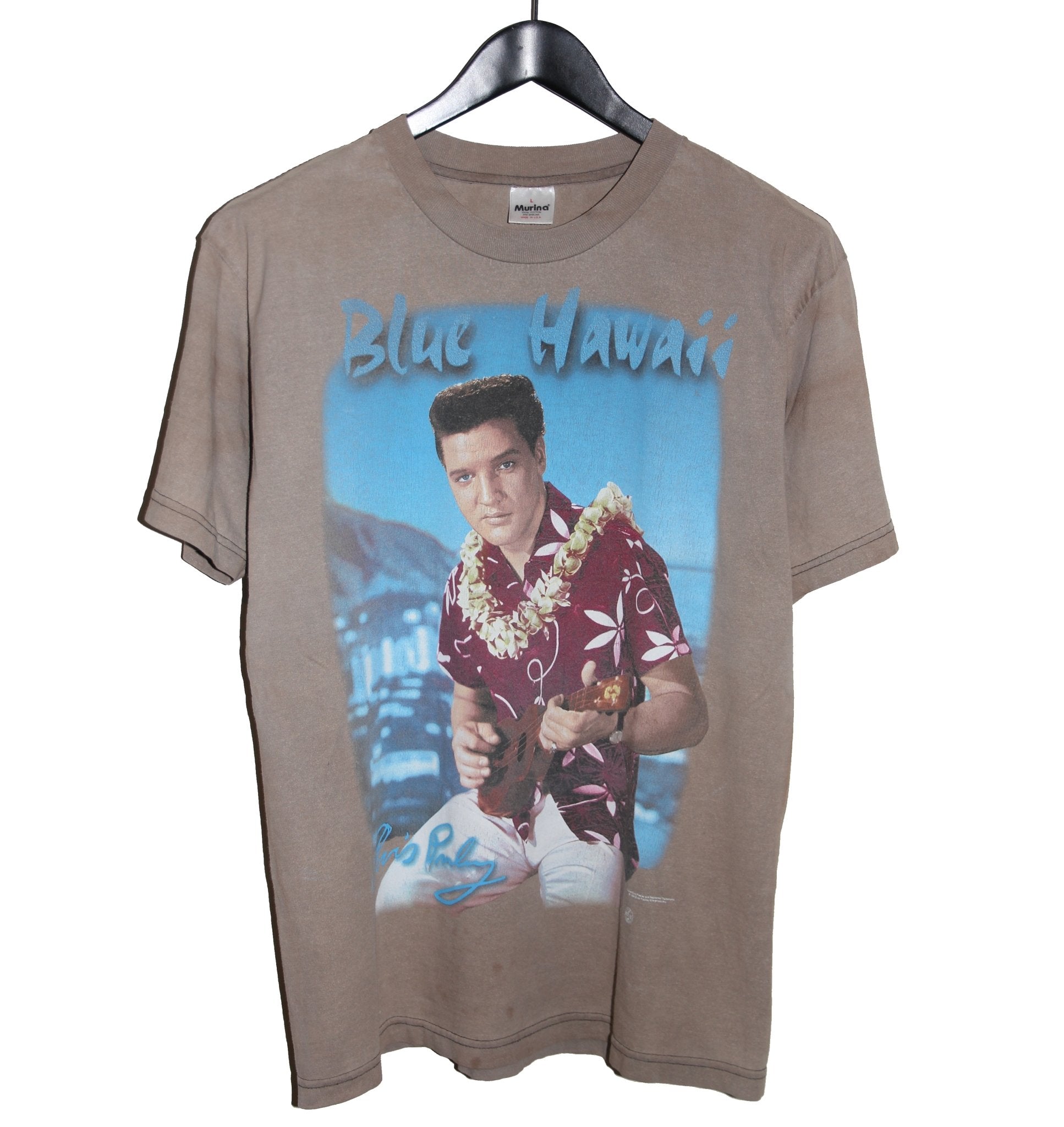 Elvis Presley 1996 Blue Hawaii Shirt - Faded AU