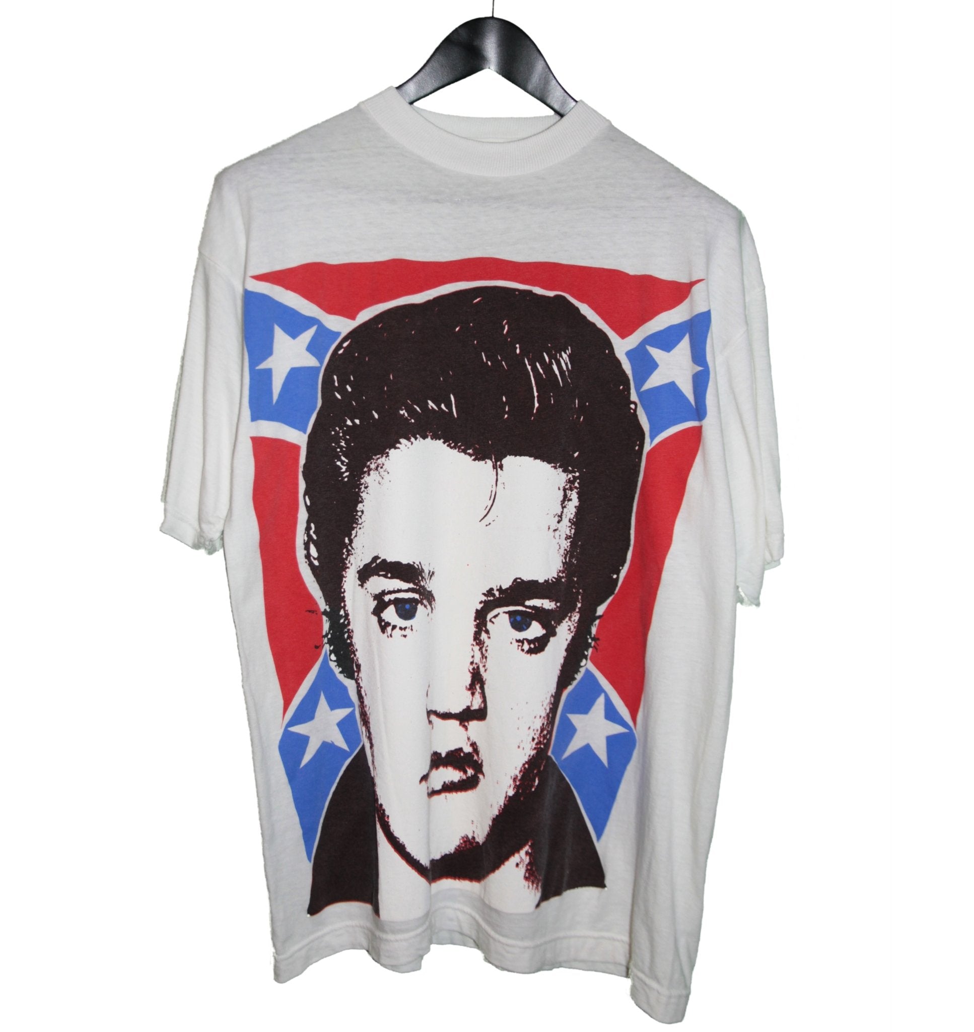 Elvis Presley 90s Memorial Art Shirt - Faded AU