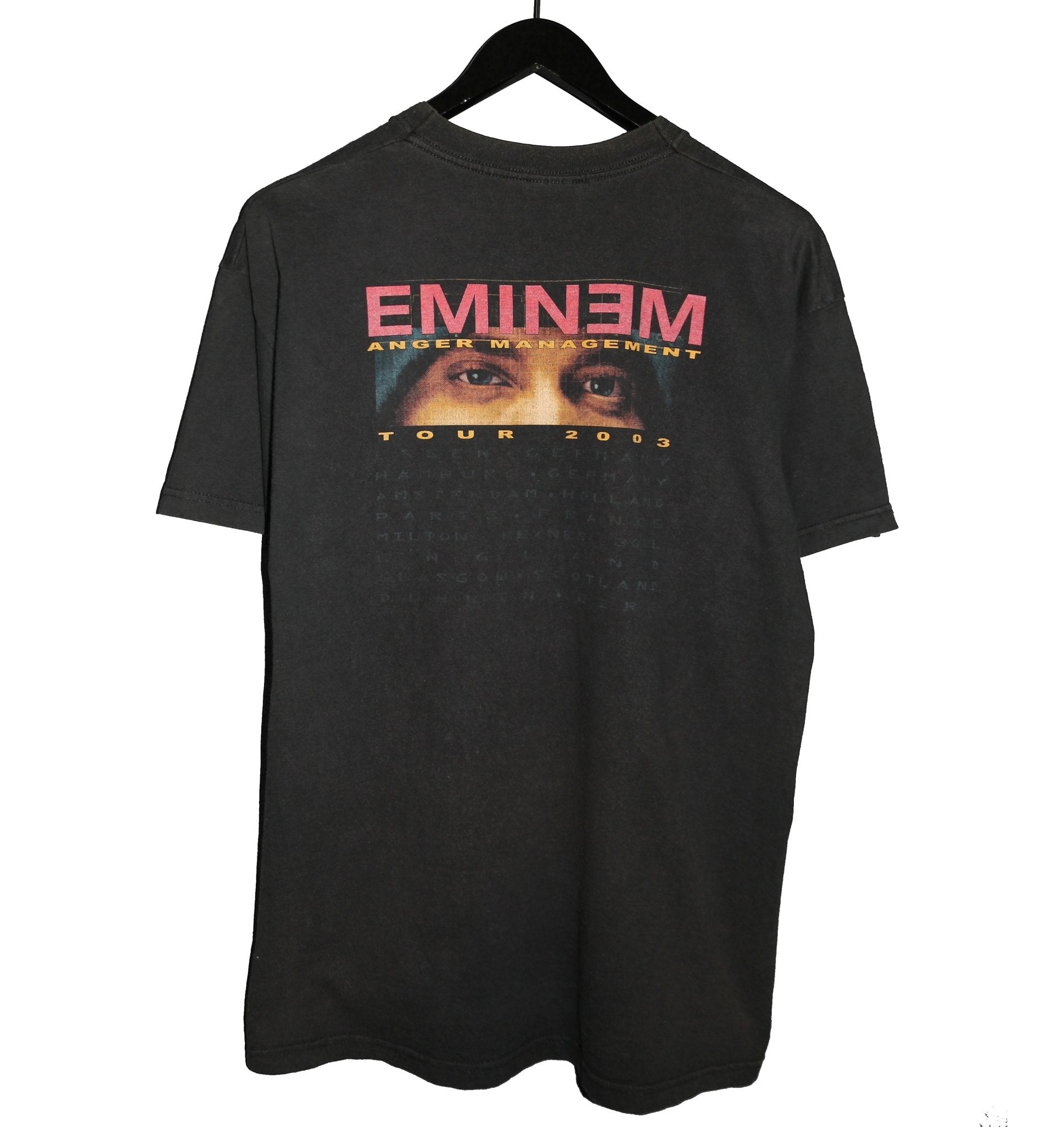 Eminem 2003 Anger Management Tour Shirt - Faded AU