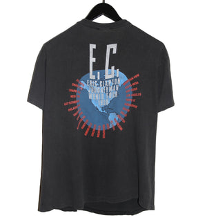 Eric Clapton 1990 Journeyman World Tour Shirt - Faded AU