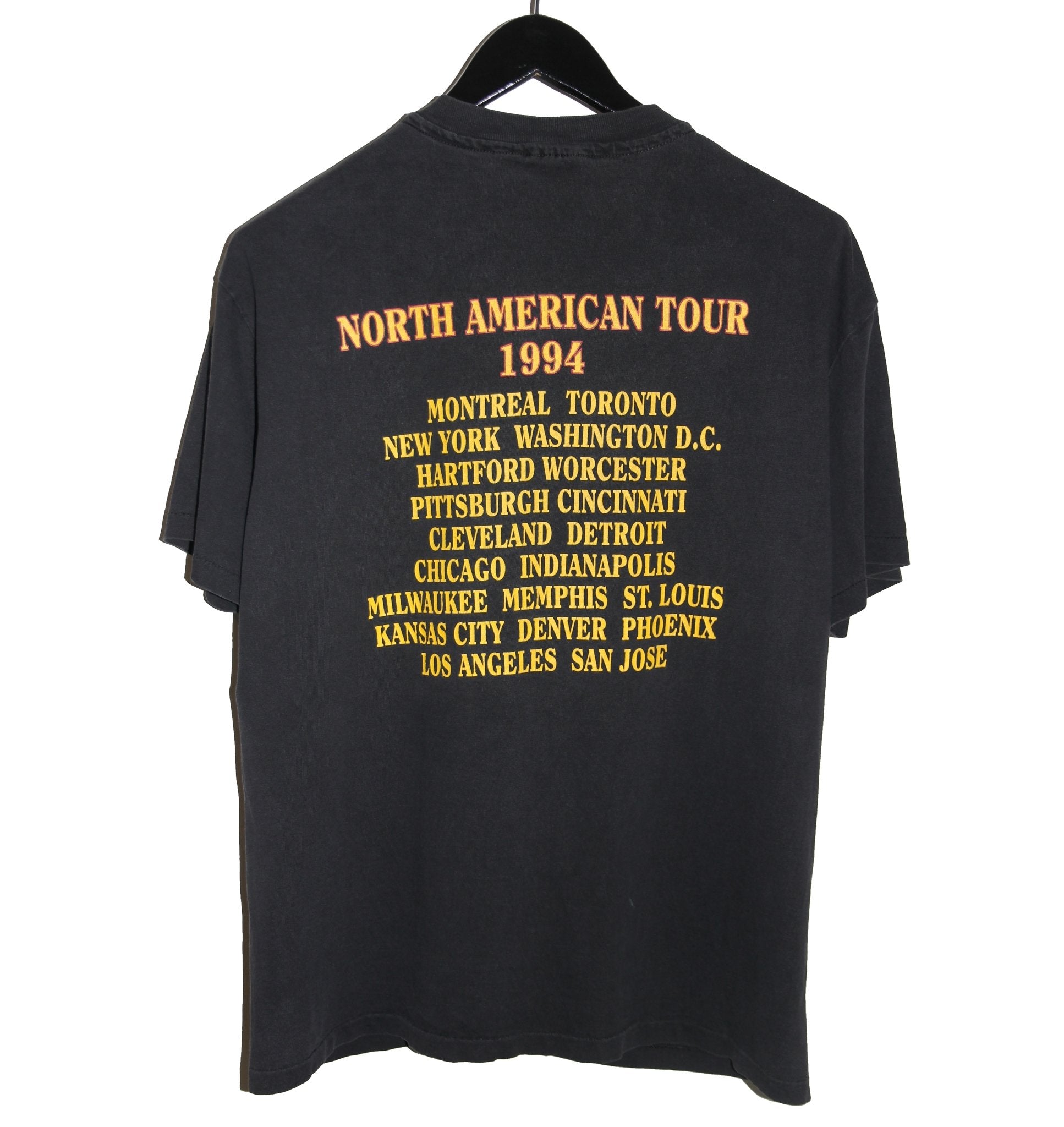 Eric Clapton 1994 North American Tour Shirt - Faded AU