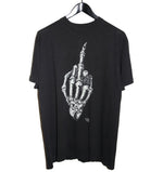 Fashion Victim 1993 Skeleton Middle Finger Shirt - Faded AU