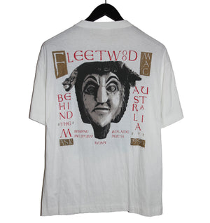 Fleetwood Mac 1990 Behind The Mask Australian Tour Shirt - Faded AU