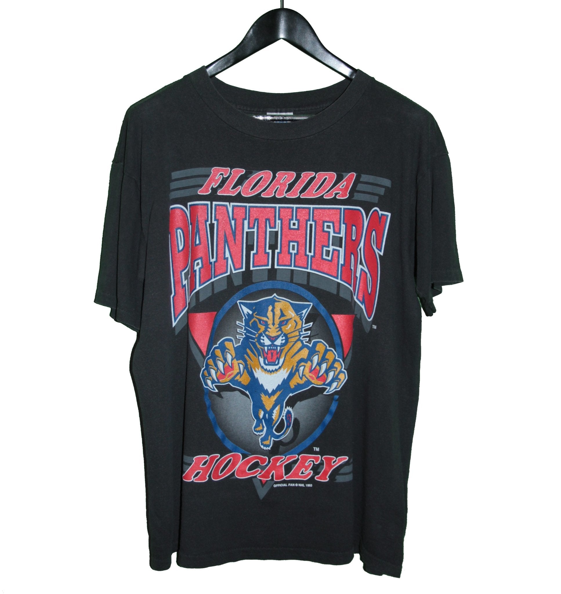 Florida Panther 1993 NHL Hockey Shirt - Faded AU