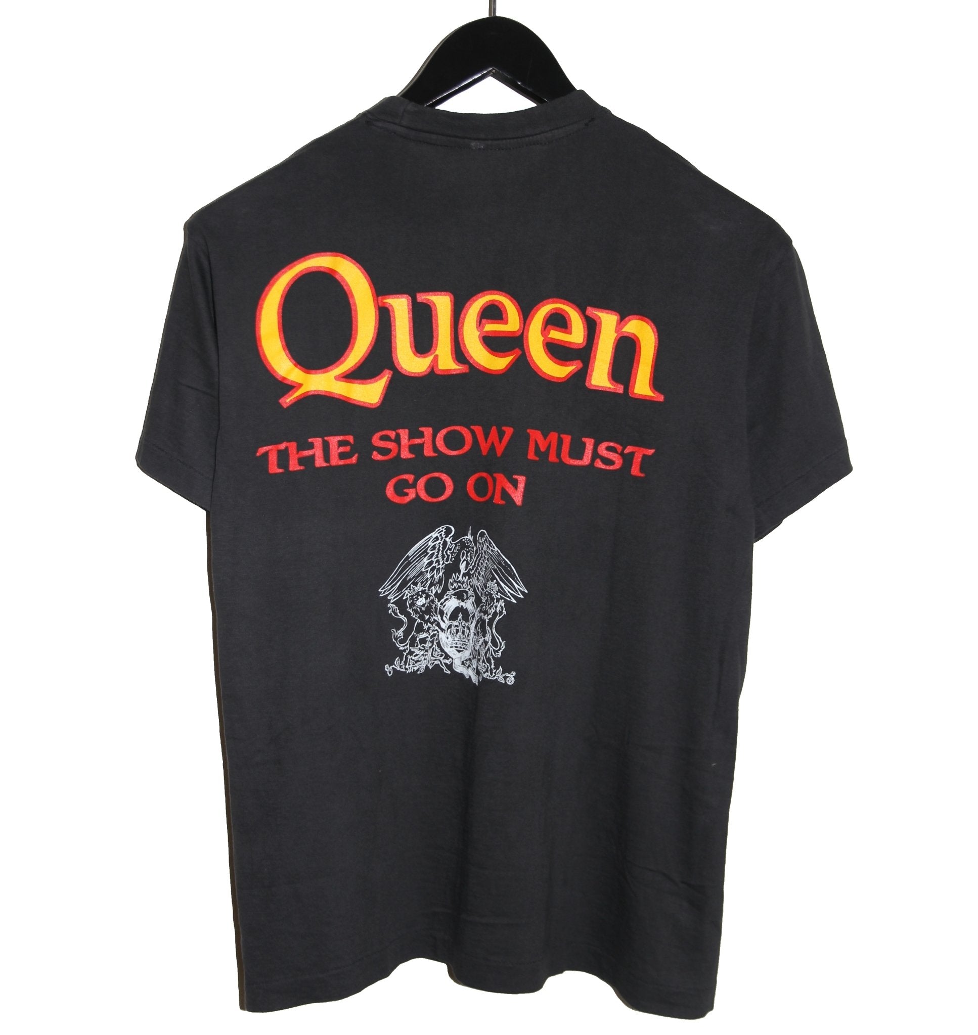 Freddie Mercury 90's The Show Must Go On Shirt - Faded AU