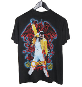 Freddie Mercury 90's The Show Must Go On Shirt - Faded AU
