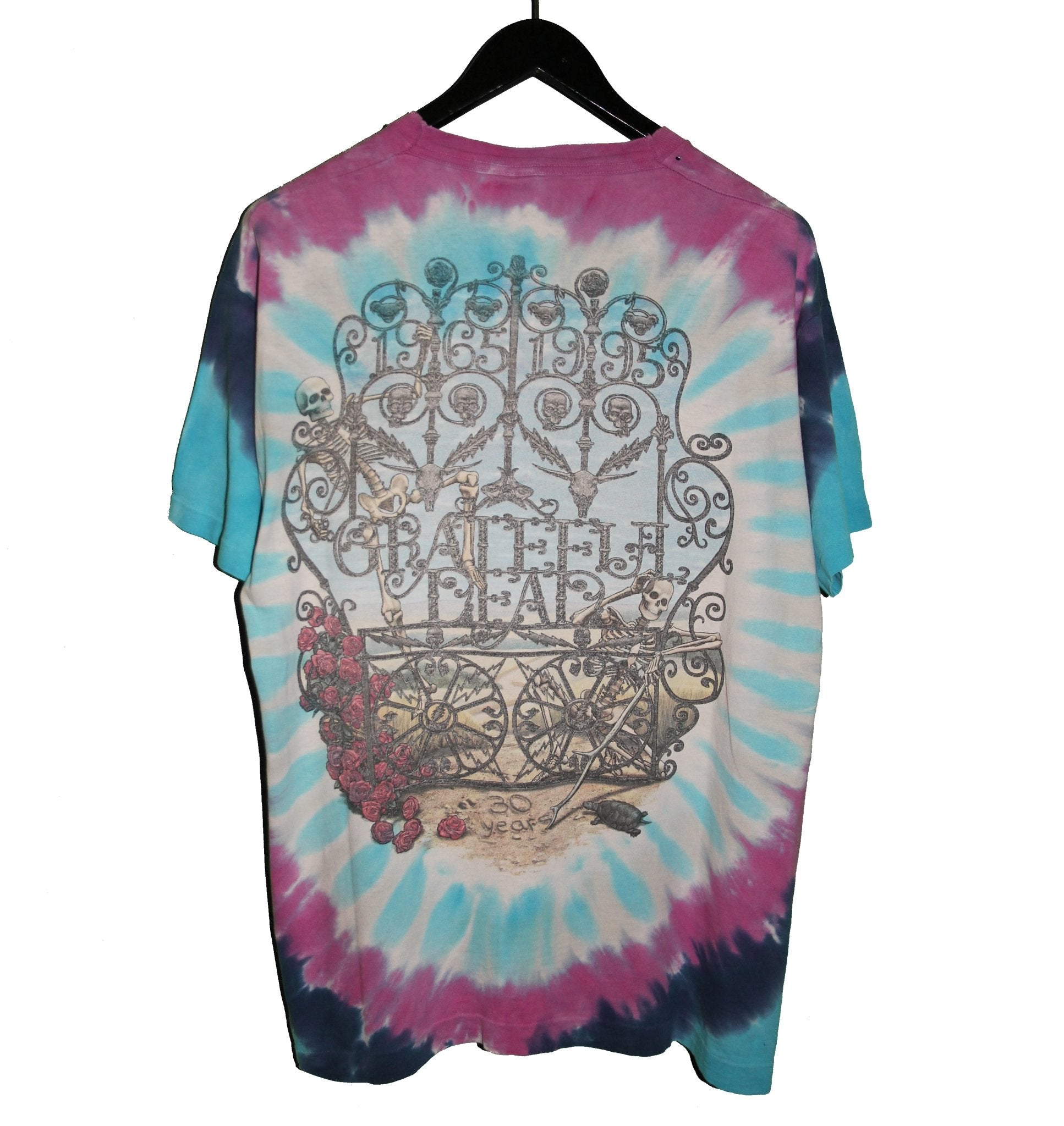 Grateful Dead 1995 30 Years Anniversary Shirt - Faded AU