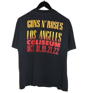 Guns N' Roses 1989 Los Angeles Coliseum Shirt - Faded AU