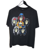 Guns N' Roses 1989 Los Angeles Coliseum Shirt - Faded AU