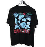 Guns N' Roses 1989 Used To Love Her Shirt - Faded AU
