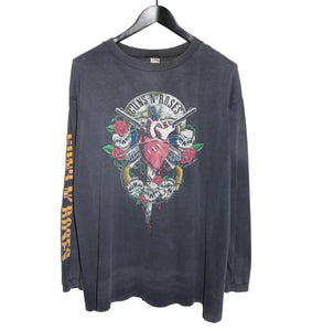 Guns N' Roses 1990 Skull & Dagger Long Sleeve - Faded AU