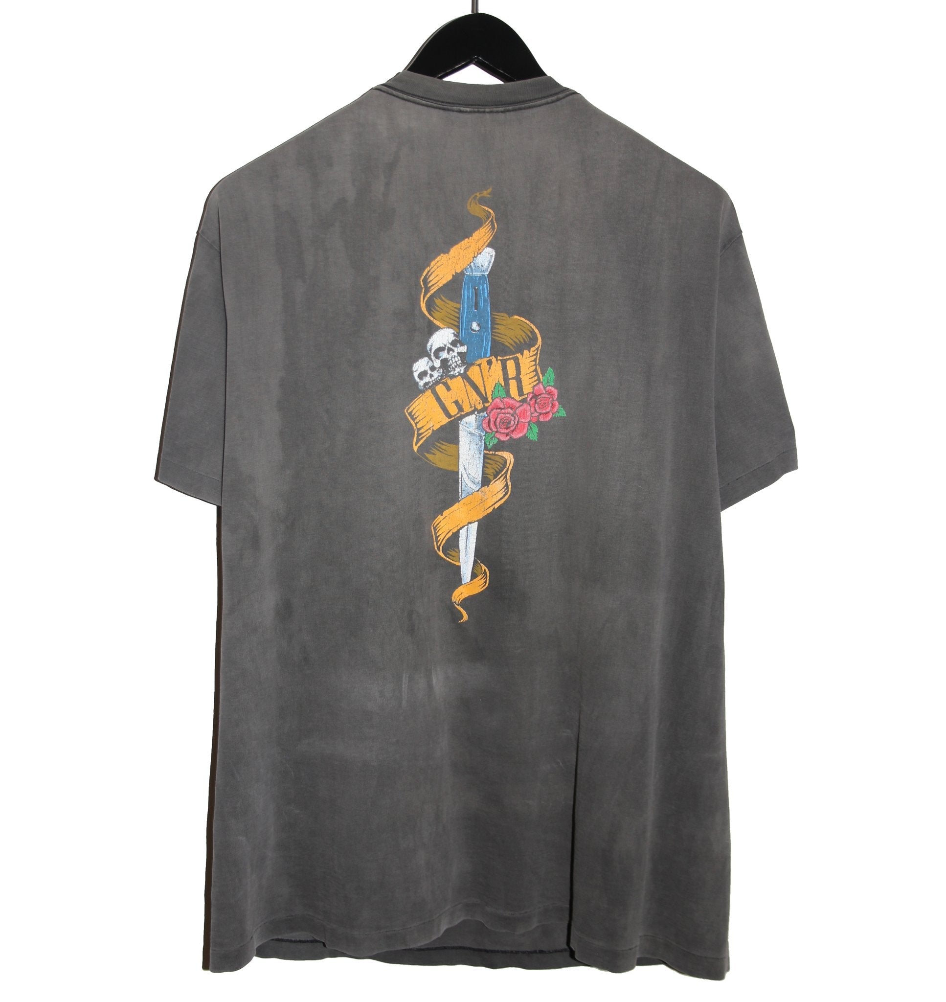 Guns N' Roses 1990 Use Your Illusion Tour Shirt - Faded AU