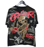 Guns N' Roses 1991 Dust N' Bones All Over Print Shirt - Faded AU
