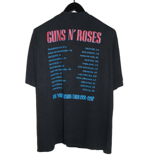 Guns N' Roses 1991 Use Your Illusion Tour Shirt - Faded AU