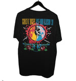 Guns N Roses 1991 Use Your Illusion US Tour Shirt - Faded AU