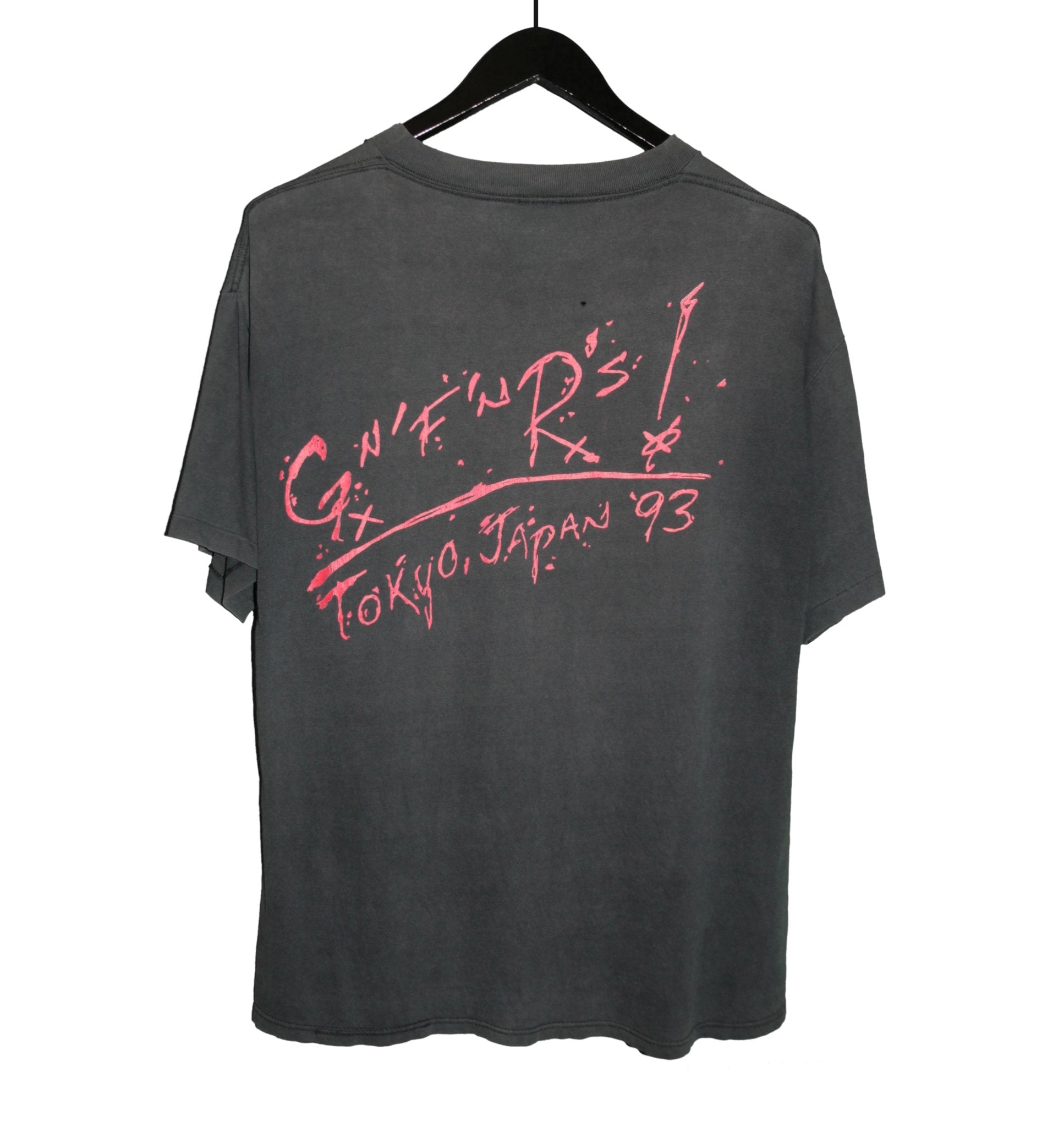 Guns N Roses 1992 Use Your Illusion: Bad Apples Tour Shirt - Faded AU